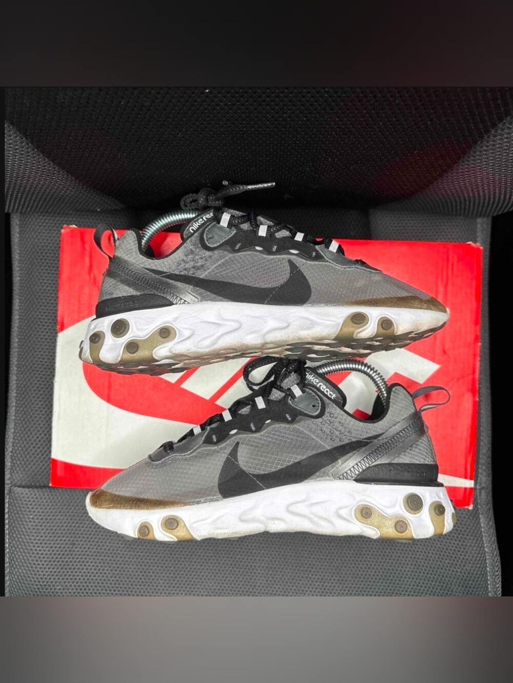Size 5 - Nike React Element 87 Anthracite NO ORIGINAL BOX